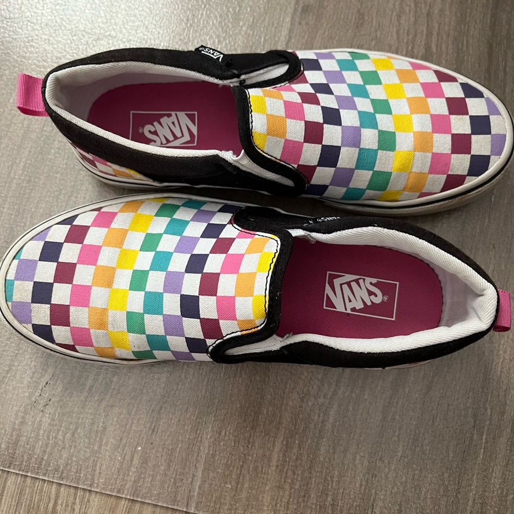 🌈rainbow vans🌈